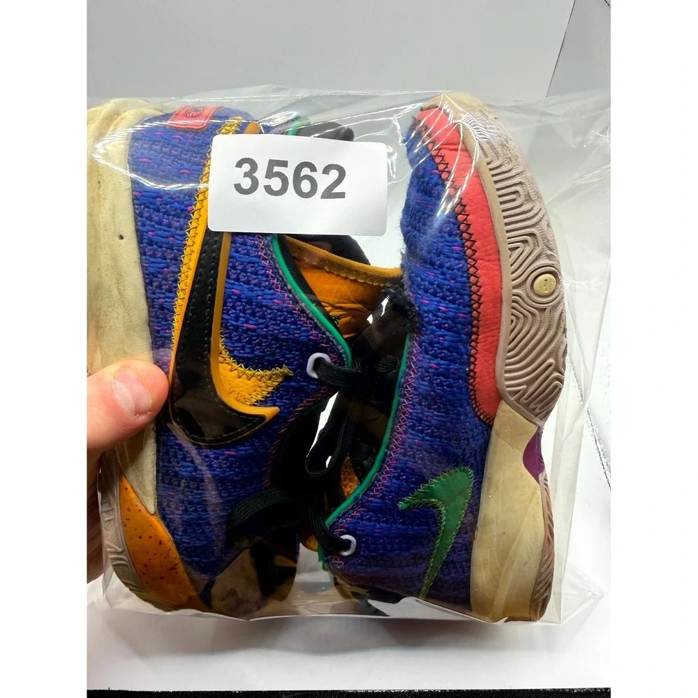 Nike LeBron 20 DQ8651-401 Youth‎ 5 Sneakers Racer Blue Swoosh Basketball Shoes